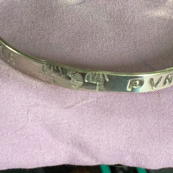 Nice bangle bracelet from Mexico real silver and nice design - Picture 3 of 3